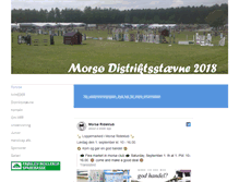 Tablet Screenshot of morsoe-rideklub.dk
